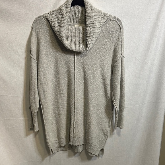 Vince Camuto Heather Gray Turtleneck Sweater - Picture 1 of 7